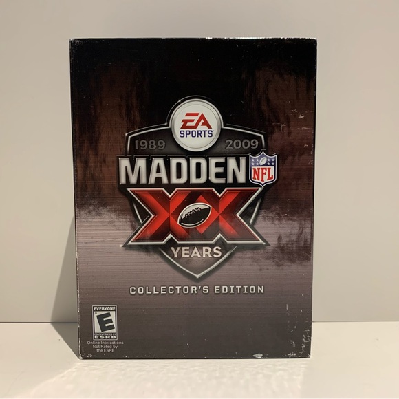 Madden XX / NFL Head Coach 09 Collector’s Edition W/ Bonus Disc (Xbox 360) CIB! - Picture 2 of 5